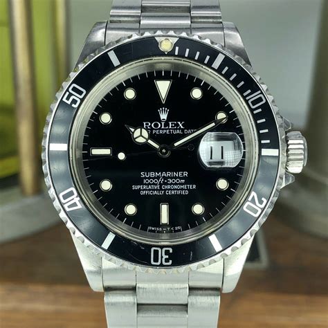 rolex date 1990|1990 Rolex submariner value.